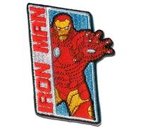 Parches - Avengers Vengadores 'Iron Man 1' - rojo - 7,6 x 5 cm - by Marvel© termoadhesivos bordados aplique para ropa