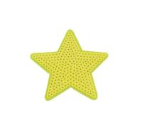 Parches Bordados 10 Uds Parches De Estrellas Lentejuelas Grandes Bordados Apliques Tela Brillante Manualidades Retales DIY Costura Jeans(Yellow)