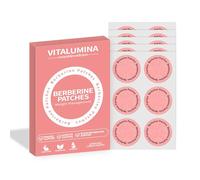 Parches botánicos de berberina | 30 parches veganos para el cuidado diario natural | Mezcla de hierbas con berberina, granada y canela