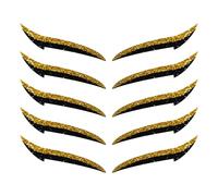 Parches Calcomanías Delineador Para Mujeres - Calcomanía Sombra De Ojos Para Mujer | Pegatinas Sombras Naturales Impermeables Para Maquillaje En Eventos Damas Y Chicas