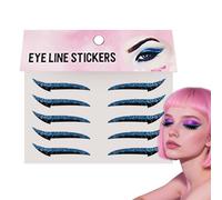 Parches Calcomanías Delineador Para Mujeres Parche Sombra de Ojos