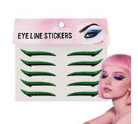 Parches Calcomanías Delineador Para Mujeres Parche Sombra de Ojos