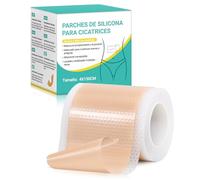 Parches Cicatrizantes de Silicona 4x150 cm - Médicos, Reutilizables - Para Cesáreas, Queloides - Transpirables e Impermeables
