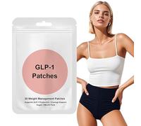 Parches Corporales Cosméticos de Mugwort - 30 Unidades Rosa GLP-1, Accesorio Corporal Botánico y Confortable para Adultos