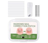 Parches correctivos simples para uñas - 10 piezas de parche corrector para uñas encarnadas,Autoadhesivos para Cuidado de Pies Adultos Mujeres y Hombres