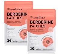 Parches De Ber-berrina Para El Equilibrio Metabólico, Soporte De Forma Saludable, 2 x 30Pcs Por Paquete, Pegatinas De Ayuda Al Metabolismo De Apoyo Para La Piel Del Vientre Toda La Piel