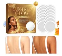 Parches de bronceado sin exposición solar | 14 copos de bronceado sin sol | Parche bronceador iluminador - para usar en verano cuando viaja a la playa al aire libre I