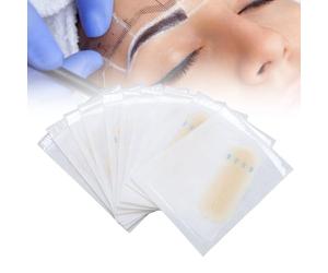 Parches de cejas silicona 20 piezas - Plantillas cejas profesionales para salón, ideales principiantes, aprende técnicas maquillaje facial.
