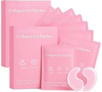 Parches De ColáGeno Para Ojos, FóRmula Profundamente Hidratante, Para Ojos Hinchados, Ojeras Y LíNeas Finas,（2pcs）