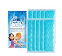 Parches De Gel De Enfriamiento,Parches Des Refrigeració,Refresca,Para El Escalofrío Des La Fiebre,10PC