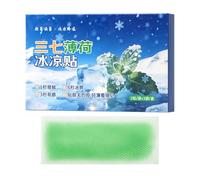 Parches De Gel Refrescante: Tiras Para La Frente De Enfriamiento Instantáneo, Hojas De Hidrogel, Cómodas De Larga Duración | Almohadillas Antimolestias Para El Clima Cálido Para Mamás, B