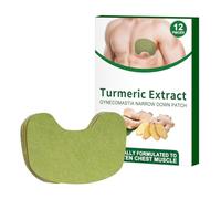 Parches De Ginecomastia Para Hombres,Patch De Cellulite Pour Hommes,Ingredientes Naturales,Acondicionar El Pecho,12PC