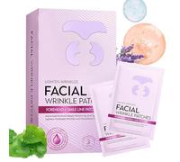 Parches de levantamiento facial, bálsamo hidratante, cinta nutritiva de 7.6 x 5.3 x 0.8 pulgadas, con seguridad, herramienta cosmética de elevación de frente con comodidad, estilo de diseño de belleza