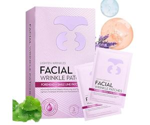 Parches de levantamiento facial, bálsamo hidratante, cinta nutritiva de 7.6 x 5.3 x 0.8 pulgadas, con seguridad, herramienta cosmética de elevación de frente con comodidad, estilo de diseño de belleza