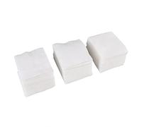 Parches de Limpieza Altamente absorbentes: Parches de Franela de Algodón de Primera Calidad, Paño de Algodón Cepillado, Parche Cortado a Medida para una Limpieza óptima (blanco)