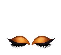 Parches De Maquillaje Para Los Ojos Maquillaje De Ojos 2 En 1 Adhesivos | Parche Impermeable de Sombra y Pestañas Para Mujeres y Niñas Festival Disfraz Carnaval Concierto Cosplay
