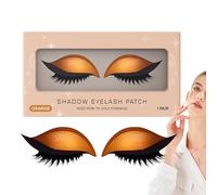 Parches De Maquillaje Para Los Ojos - Parches De Maquillaje Para Ojos 2 En 1 | Parche Impermeable de Sombra y Pestañas - Para Mujeres y Niñas Festival Disfraz Carnaval Concierto Cosplay