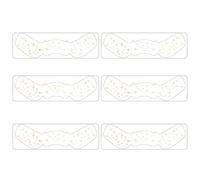 Parches de Maquillaje para Rostro,Parches de Maquillaje,Adhesivo cosmético para mujer | Juego de 6 parches de motas de maquillaje facial, bonitos accesorios de maquillaje para mujeres y niñas, pegatin