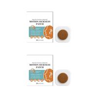 Parches de mareo por movimiento para adultos, alivio de larga duración de 72 horas para náuseas de viaje, parches convenientes e invisibles para mareos por movimiento, fórmula herbal natural, se