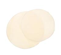 Parches de Piel de Cabra 30cm para Instrumento Africano, 2 Piezas