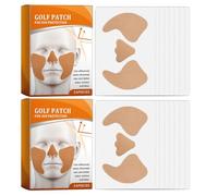 Parches De Protección Solar For Deportes De Golf, 5 Pares, Pegatinas De Protección UV, Protectores Faciales Transpirables, Protectores De Piel Cómodos(2pcs)