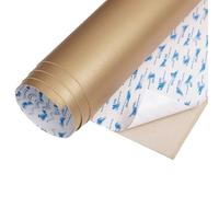 Parches de reparación de cuero， For muebles Cinta de reparación de vinilo PU, retapizar parches de cuero for muebles Sofás Sillas Asiento de automóvil(Golden)