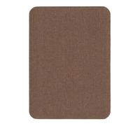 Parches de Reparación de Lino Parche autoadhesivo de reparación tela lino 20 x 28 cm, adhesivo multicolor for sofás, ropa, tiendas campaña y muebles(Brown)