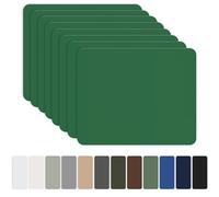 Parches de Reparación de Nylon Autoadhesivo, 8 pzas 20 x15 cm Parches Chaqueta Plumas, Parche Reparacion Ropa, Parche de Reparación Impermeable, para Tienda de Campaña, Mochila, Verde oscuro