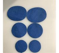 Parches de reparación de zapatos con agujeros desgastados de malla, Protector de talón, pegatinas de reparación de zapatillas, forro de talón, almohadillas de talón antidesgaste-azul