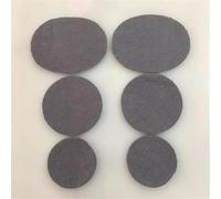 Parches de reparación de zapatos con agujeros desgastados de malla, Protector de talón, pegatinas de reparación de zapatillas, forro de talón, almohadillas de talón antidesgaste-gris