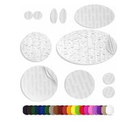 aZengear Parches de reparación de chaqueta de plumón, autoadhesivos, suaves, resistentes al desgarro, tela de nailon para fijar agujeros en la ropa, pantalones de esquí (11 piezas, Transparente)