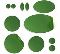 Parches de Reparación para Plumífero, 11 Uds, Impermeables, Verde Frío