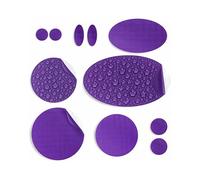 Parches de Reparación para Plumífero, Tienda, 11 Uds, Impermeables, Morado