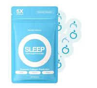 Parches de sueño, set de 30 piezas, 26 g, parches naturales para dormir tranquilos, parches de dulces de sueños para dormir, para el trabajo nocturno de acostado a avión de viajes de viajes (1PC)