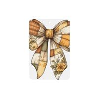 Parches de tela con lazo vintage para coche, 4 unidades, tarjetas perfumadas colgantes, tarjetas perfumadas para coche, tabletas de aromaterapia