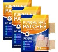 Parches de tratamiento de uñas fúngicas muy fuertes, efectivamente parches de uñas de los pies, parche de reparación anti fúngal para el cuidado de las uñas para brillo natural, aliviable (3box)