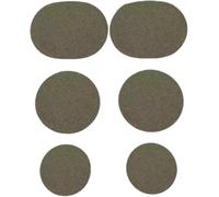 Parches de zapatos para agujeros de dedos, calcomanías flexibles de prevención de toeburst, 6 parches de microfibra de piel sintética para tenis, botas, zapatos de baile, equipaje, ropa, sombreros