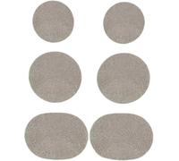 Parches de zapatos para agujeros de dedos, calcomanías flexibles de prevención de toeburst, 6 parches de microfibra de piel sintética para tenis, botas, zapatos de baile, equipaje, ropa, sombreros