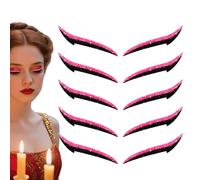 Parches Delineadores De Ojos - Parches Adhesivos Para Sombra De Ojos - Pegatinas Sombras Naturales Impermeables Para Maquillaje En Eventos Damas Y Chicas