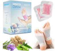 Parches Detox Para Los Pies, Novedad Los Unicos Con La Sal Del Himalaya Originales, Ingredientes 100% Naturales, KENLOOP® Con Quintaesencia De Bambú, Eliminan Toxinas,