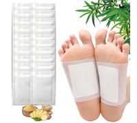 Parches Detox Para Pies 20 Pack Parches Desintoxicantes 100% Naturales Parches Desintoxicacion Original Almohadillas limpieza Profunda Parches Detox Naturales Parches Alivian Dolor y Mejoran Sueño