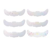 Parches, diseños de estrellas y corazones de 15 x 5,2 cm, pegatinas temporales impermeables para el rostro | Long-Lasting Beauty Decor For Pride Concert Halloween Festival Birthday Carnival Kids