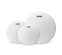 Parches Evans UV1 Tom Drum, Fusion Tompack, con revestimiento UV, 10, 12 y 14 pulgadas, juego de 3
