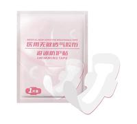 Parches flotantes impermeables - almohadillas de higiene privadas | Transparente, película PU | 16x42cm y 13x39.5cm | Protección de natación para mujeres | Para deportes, viajes, piscina, exterior e