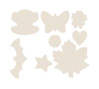 Parches For Jackets - Hot Melt Glue, 9-Shape Pre-Cut Clothing Repair Patch Waterproof Wear-Resistant Peel & Stick | Stylish Self-Adhesive Fabric Sticker Down Jacket Patch For Jacket