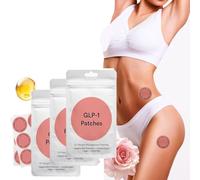 Parches GLP-1, parche cosmético de ingredientes naturales, parches de ingredientes naturales para mujeres y hombres, suaves, hidratantes (paquete de 3)