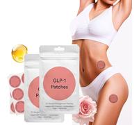 Parches GLP-1, parche cosmético de ingredientes naturales, parches de ingredientes naturales para mujeres y hombres, suaves, hidratantes (paquete de 2)
