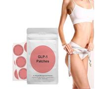 Parches GLP-1, parche cosmético de ingredientes naturales, parches de ingredientes naturales para mujeres y hombres, suaves, hidratantes (paquete de 1)