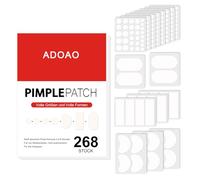 Parches grandes para espinillas, parches para espinillas, parches hidrocoloides XL, antiacné para cara y cuerpo con aceite de árbol de té, ácido salicílico, curación rápida para grandes roturas de