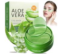 Parches Hidratantes para Ojos, Aloe Vera y Colágeno, 60 Piezas